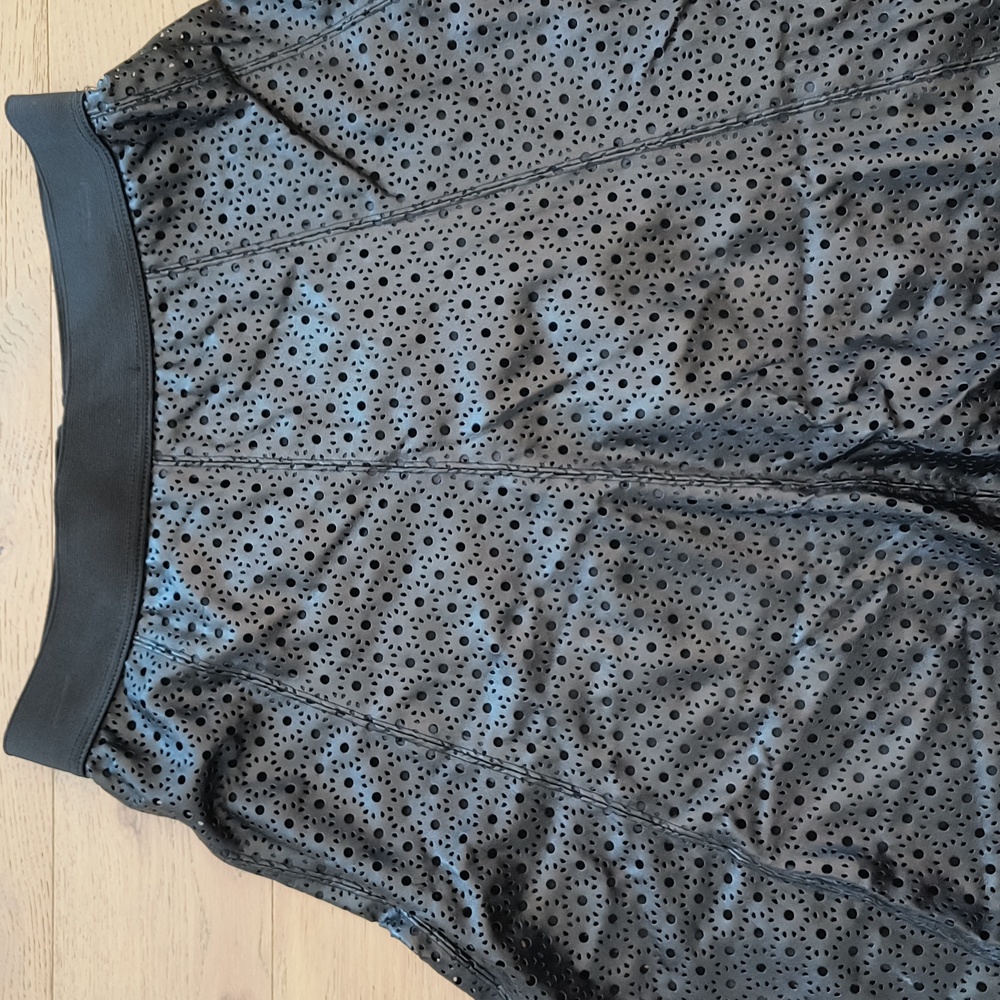 Alfani Elegant Black Polka Dot Skirt Sz S